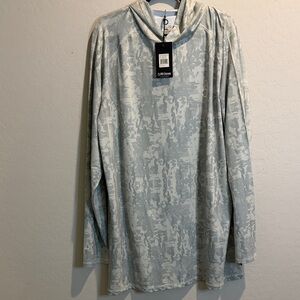 6th Sense Long-Sleeve Hoodie - Light Gray Camo